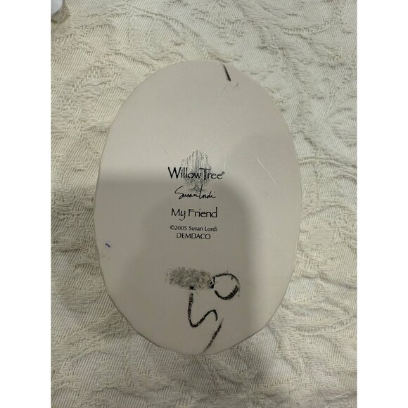 Willow Tree "My Friend" By Susan Lordi 2005 Demdaco Handcrafted Keepsake Box Fig - Picture 6 of 9